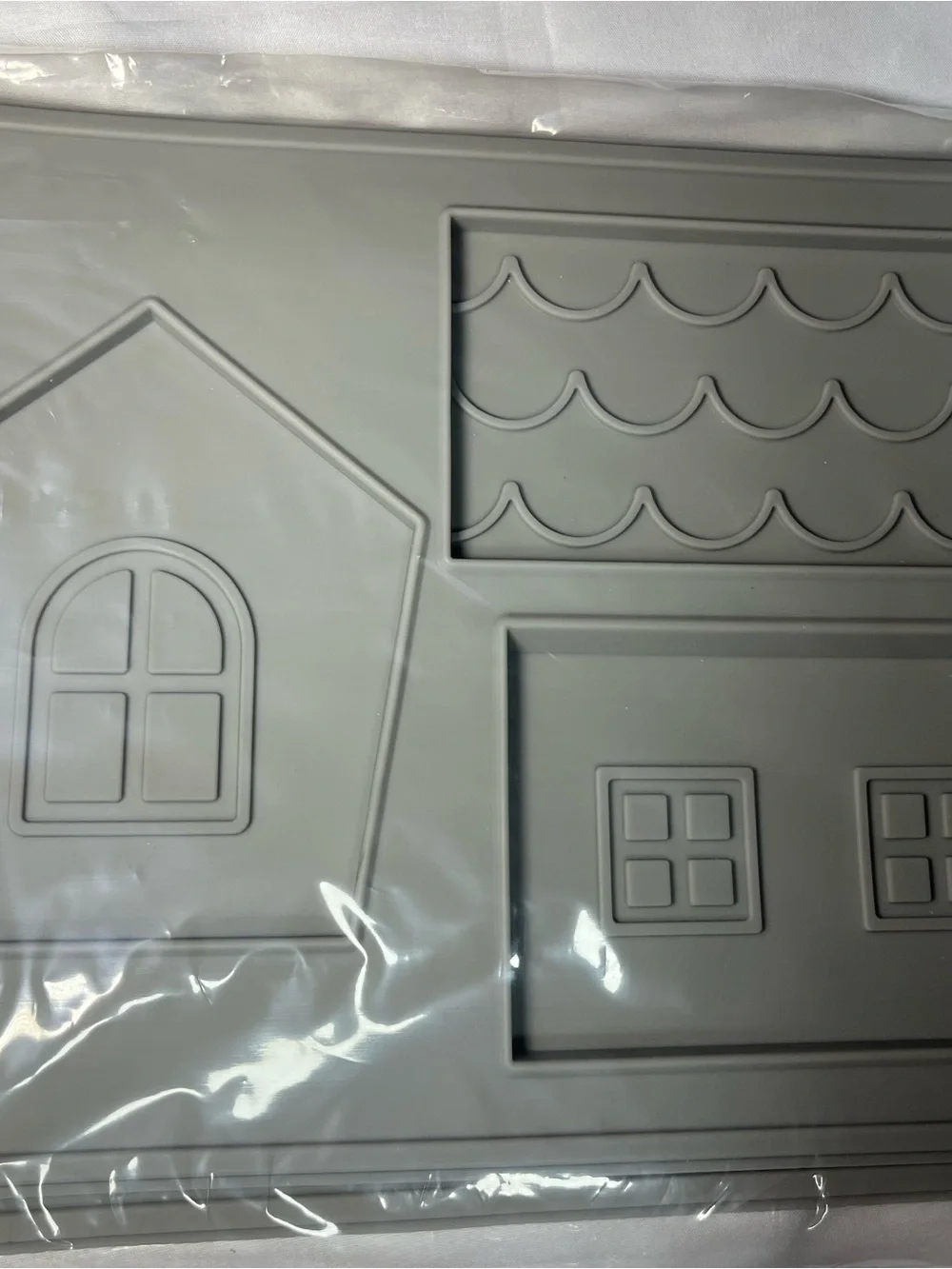 Pampered Chef Silicone Cookie Molds Gingerbread House Christmas Halloween NEW